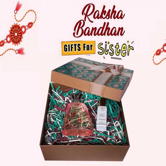 Menjewell Perfume Gift For Sister With Jasmine Perfume 20ml, Floral Love Perfume 100ml 