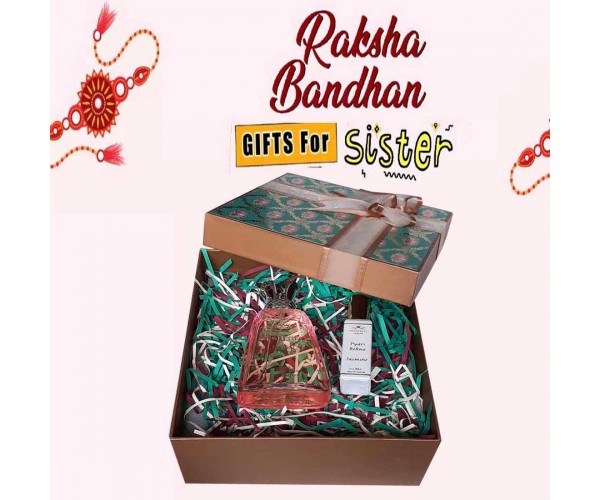 Menjewell Perfume Gift For Sister With Jasmine Perfume 20ml, Floral Love Perfume 100ml 