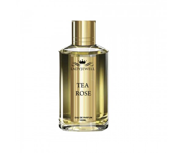 LADYJEWELL  TEA ROSE  Perfume |  Long-Lasting & Premium Warm ROSE Fragrance | Luxury Perfume For Women | Sweet, Warm & Irresistible Notes of ROSE| Travel-Friendly | High On Fun 50 ML I ROSE-Affordable-Fragrance