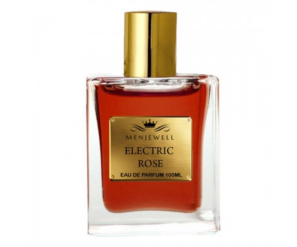 MENJEWELL Luxury Rose  Perfume for men with Black Currant, Vanilla , Floral EDP Long Lasting Fragrance Scent, ROSE-Fragrance-Everyday