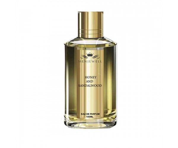 MENJEWELL  HONEY AND SANDALWOOD  Perfume for Men  |Soothing Honey notes with Divine Mysore Sandal fragrance on Musky base  Long-Lasting  | Gift for men | Date night fragrance | Mens Perfume