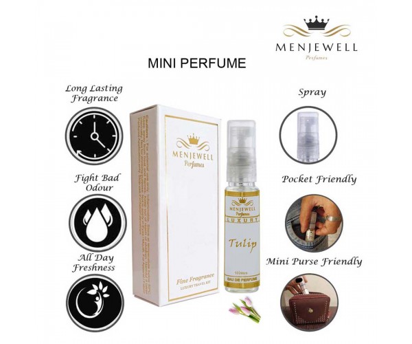 Menjewell Tulip perfume 10ml For Women