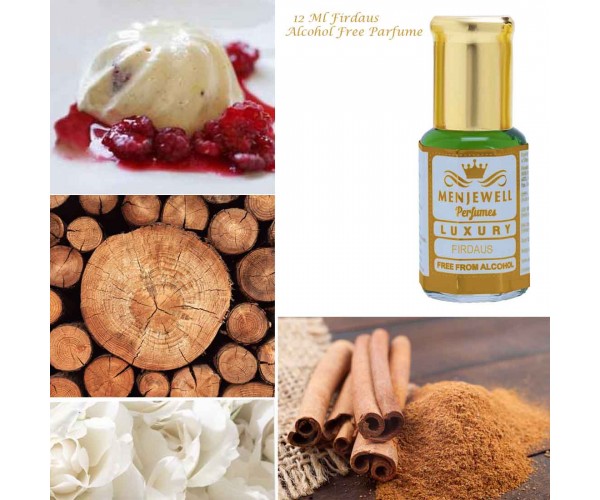 Menjewell Non Alcoholic FIRDAUS Perfume For Men & Women-12 Ml