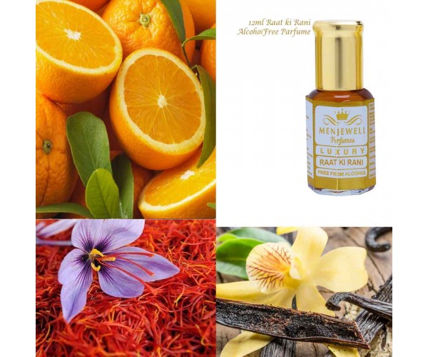 Menjewell RAAT KI RANI Non Alcoholic  Perfume For Men & Women  12 Ml