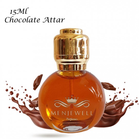 Menjewell Premium Chocolate Attar Perfume Floral Attar  (Chocolate)-15Ml