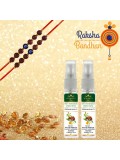 Rakhi, Perfume Set  (Rakhi Gift Pack For Brother With Spicy Neroli Musk Perfume With 2 Rakhi)