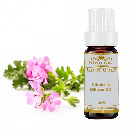 Menjewell Citronella Aroma Fragrance Oil For Diffuser  (35 ml)