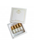 Menjewell Gift Pack of 4 Long Lasting Roll on Floral Attar Perfumes 