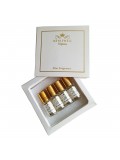 Menjewell Gift Pack of 4 Long Lasting Roll on  Wood Attar Perfumes 