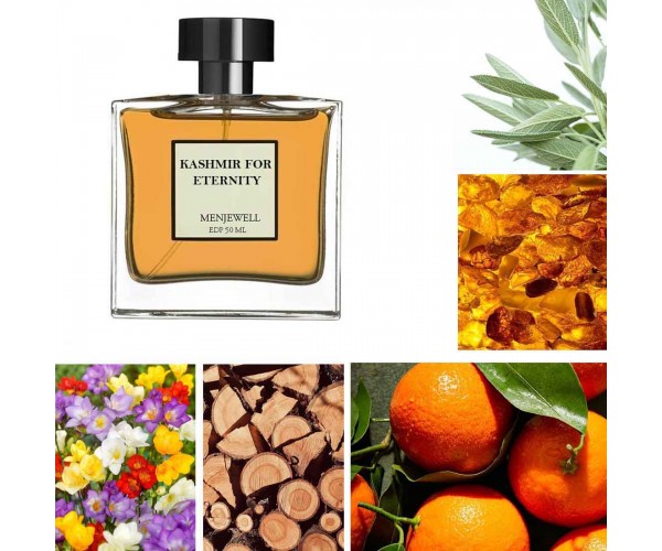Menjewell KASHMIR FOR ETERNITY Perfume For Men - 50ML