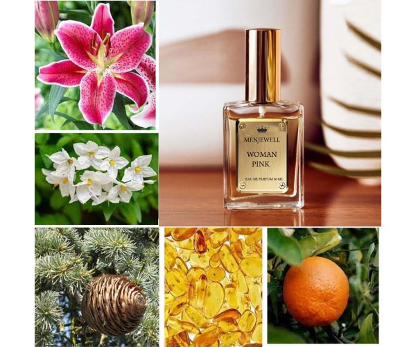 Menjewell PINK Perfume For Women With strawberry,Bergamot,Jasmine Notes Long-Lasting Eau de Parfum - 50 ml  (For Women)