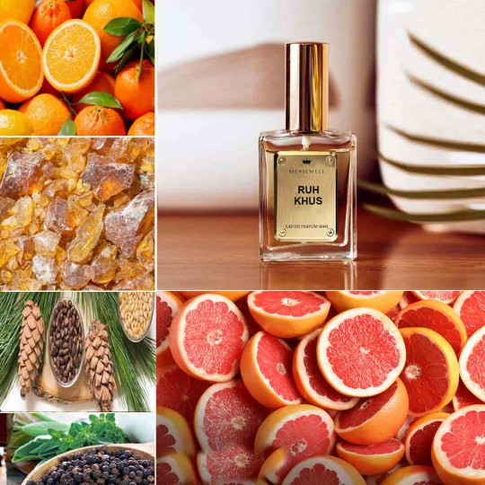 Menjewell Ruh Khus Eau de Perfume For Men-50ML