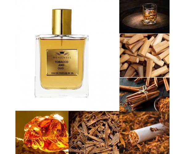 Menjewell Tobacco Perfume For Men|Long Lasting Fragrance For Men|Daily Wear Fragrance Eau de Parfum - 50 ml