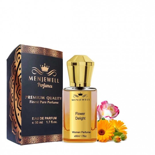 Menjewell Flower Delight Floral Perfume For Women - 50 ml
