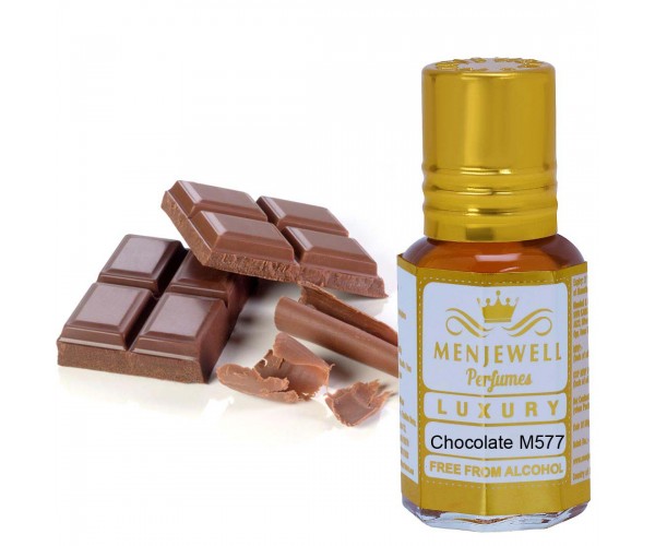 Menjewell Chocolate Musk Attar/Ittar,Roll on Unisex Perfume 6 ML