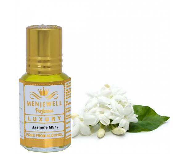 Menjewell Jasmine Attar/Ittar , Roll on Unisex Perfume 6 ML