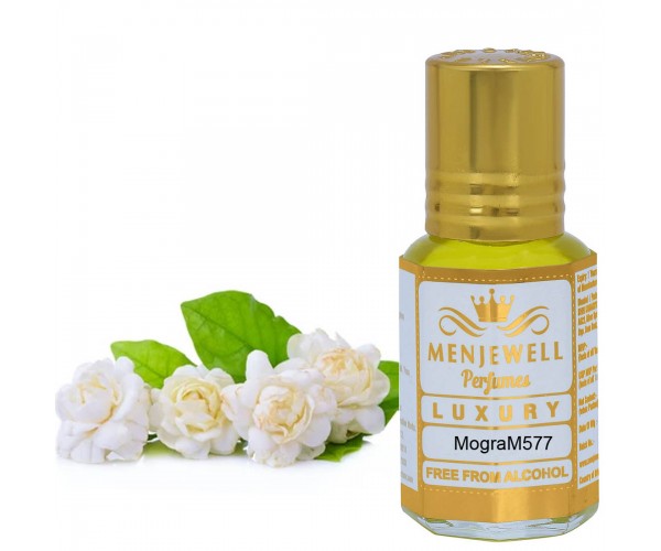 Menjewell Mogra Flower Attar/Ittar | Roll on Unisex Perfume 6 ML