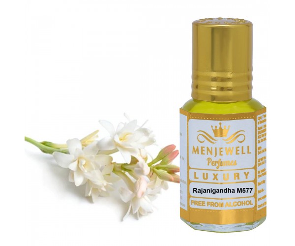 Menjewell Rajanigandha Attar/Ittar | Roll on Unisex Perfume  6 ML