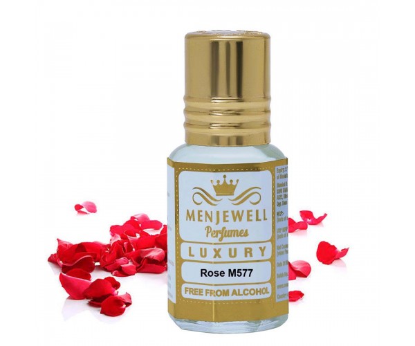 Menjewell Rose Attar/Ittar, Roll on Unisex Perfume 6 ML