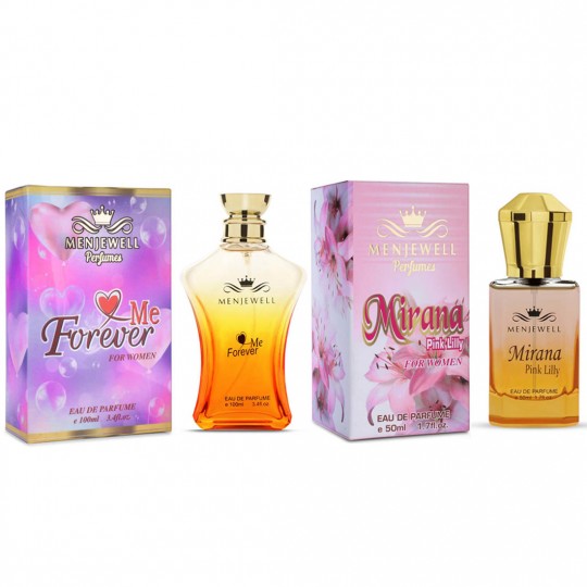 Menjewell  Love me Forever & Mirana Pink Lily Women Perfume 150ml