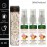 Menjewell Pack Of 3 Peach Blossom Rose Hip Nectar Perfume For Women 24ml