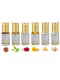 Menjewell Ram Navami Special Gift Set | (6 x 3 ml) Long Lastings Attar Perfume Gift Set Floral Attar  (Floral)