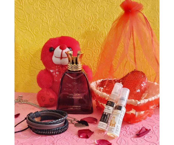 Menjewell Valentine's Day Romantic Perfume Gift Set for men 120ml