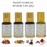 Menjewell  Gift Pack of 4 Long Lasting Roll on Spicy Attar Perfumes 