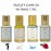 Menjewell Fragrances Gift Pack of 4 Long Lasting Roll on Attar Perfumes(Secret Love,Mahogany,Aqua,Rose)