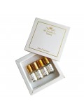 Menjewell Fragrances Gift Pack of 4 Long Lasting Roll on Attar Perfumes(Adventure/Aqua/Oudh/Denim)