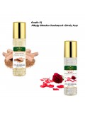 Menjewell Musky Chandan Sandalwood & Lovely Rose perfume combo 240ml