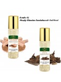 Menjewell Musky Chandan Sandalwood & Oud Wood men perfume combo 240ml 