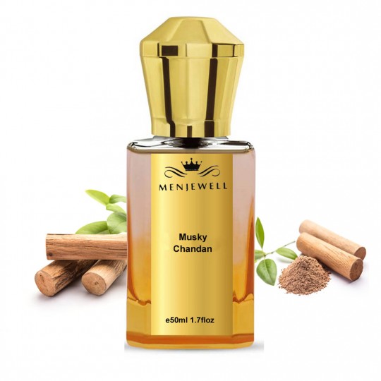 Menjewell Musky Chandan Eau de Parfum - 50 ml  (For Men & Women)