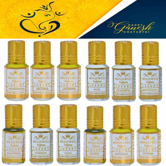 Menjewell Ganesh Chaturthi  Special Gift Pack  Attar