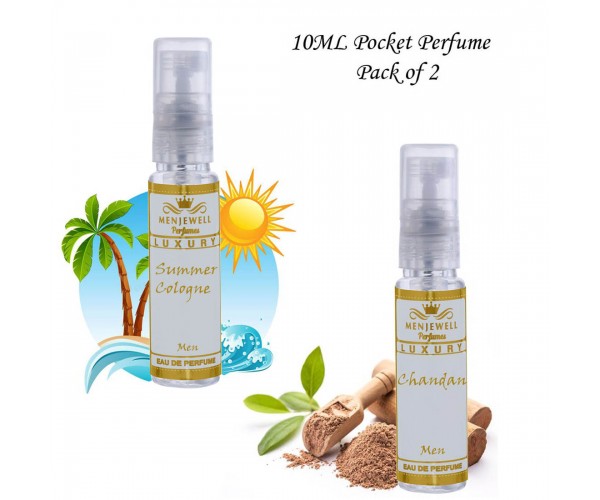 Menjewell Cologne & Chandan Pocket Perfume 20ml For Men