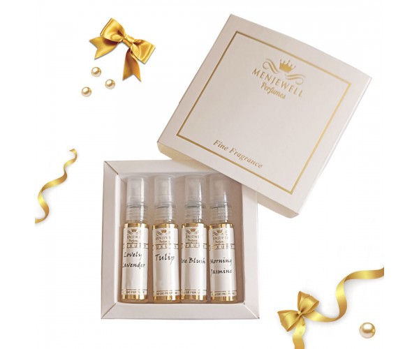 Menjewell Premium Floral Perfume Gift Set for Women 40ml