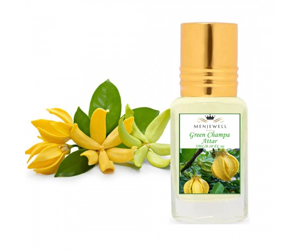 Menjewell Green Champa Attar