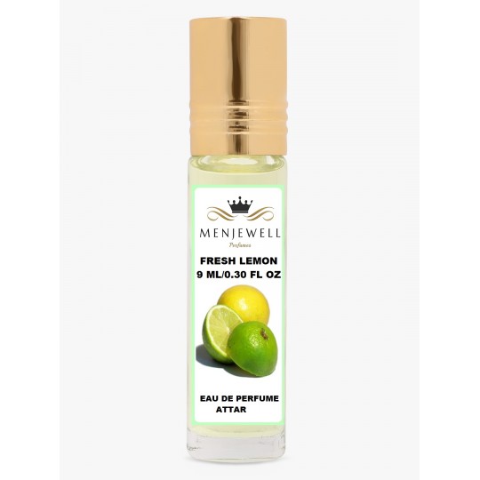 Menjewell Fresh Lemon Attar 9ml