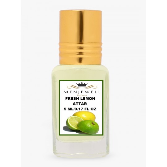 Menjewell Fresh Lemon Attar-5Ml