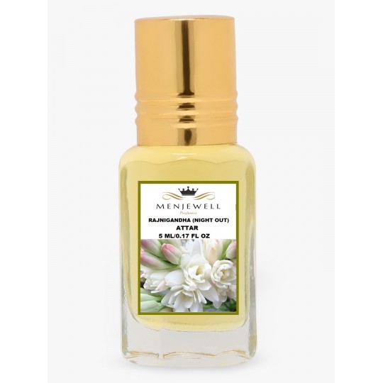 Menjewell Rajnigandha Floral Attar -5Ml