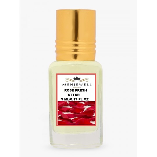 Menjewell  Rose Fresh Attar-5Ml