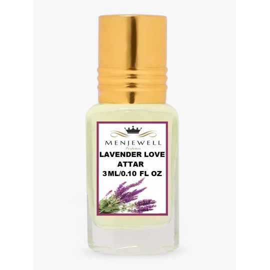 Menjewell Lavender Love Attar-3Ml