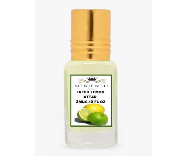 Menjewell Fresh Lemon Attar-3ml