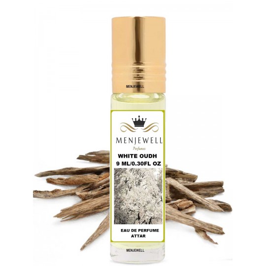Menjwell White Oudh Attar 9ml